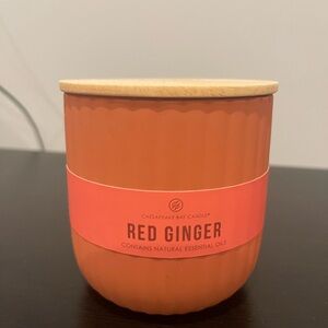 Chesapeake Bay Red Ginger Candle - Orange and Tan